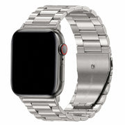 Apple Watch bandje Rivaro - staal - sterrenlicht