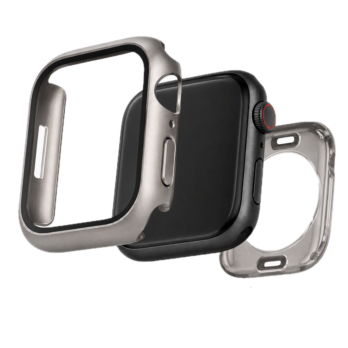 Apple Watch full body hardcase Armor - titanium