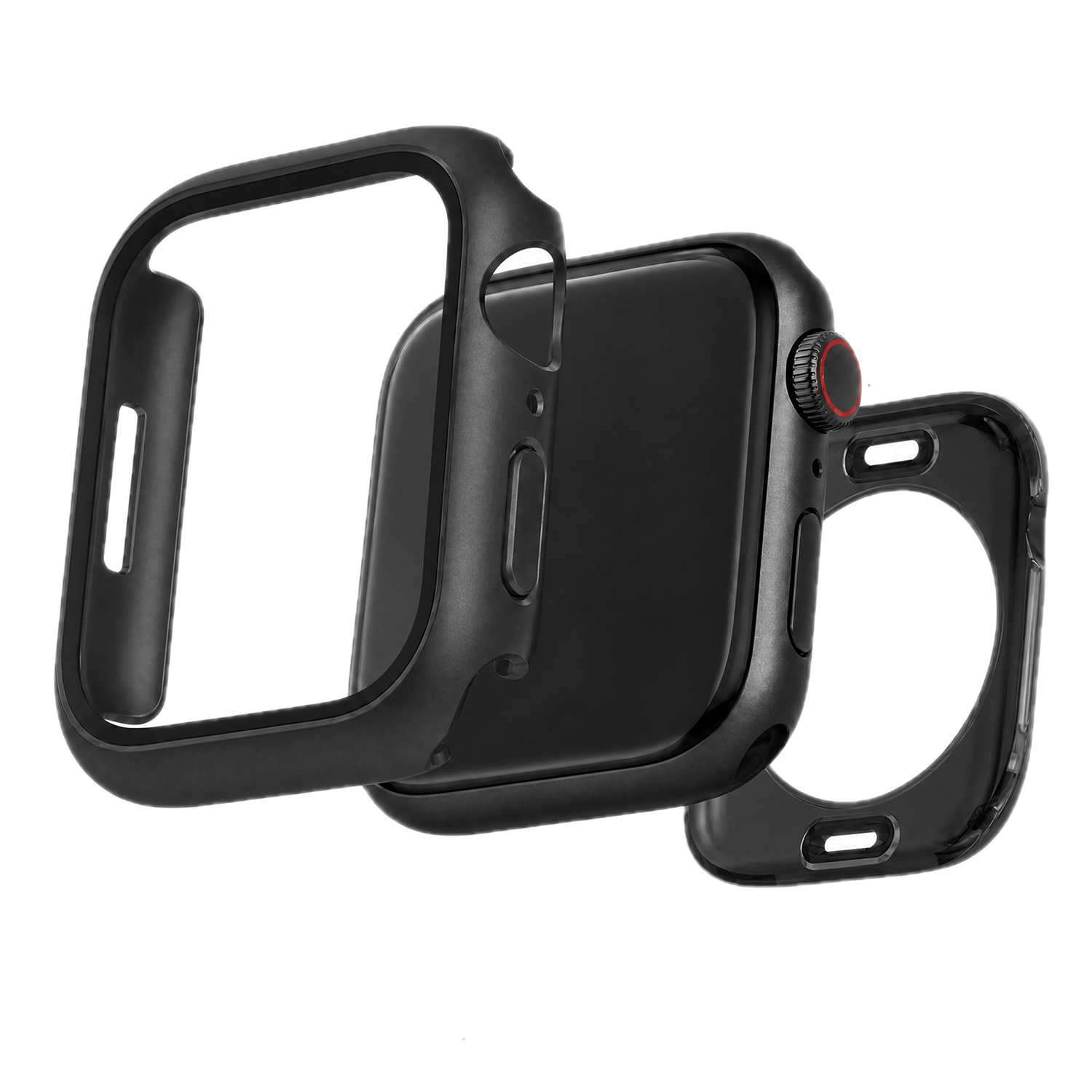 Apple Watch full body hardcase Armor - zwart