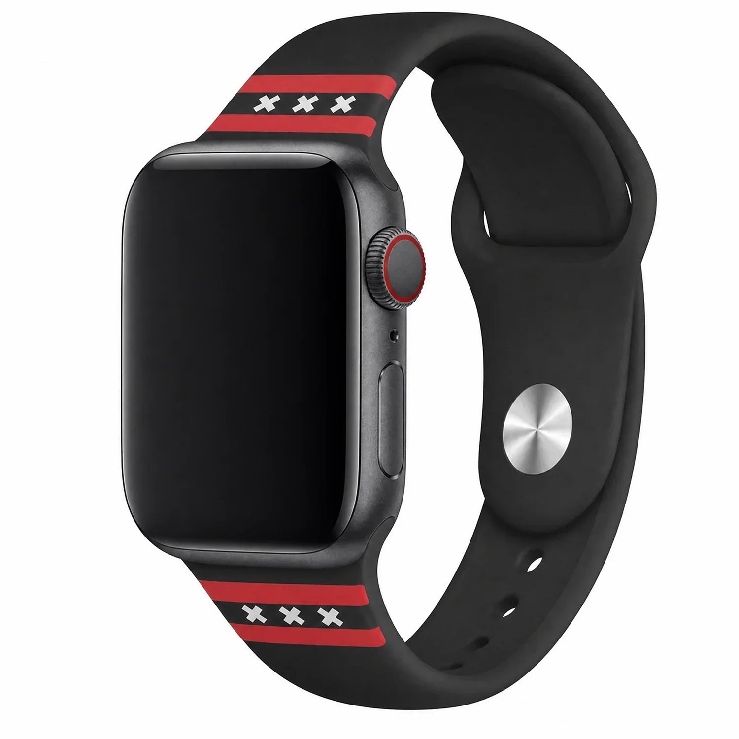 Apple Watch print bandje - siliconen - Amsterdam XXX