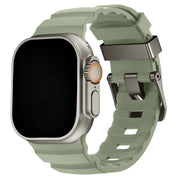 Apple Watch siliconen Ranger bandje - groen
