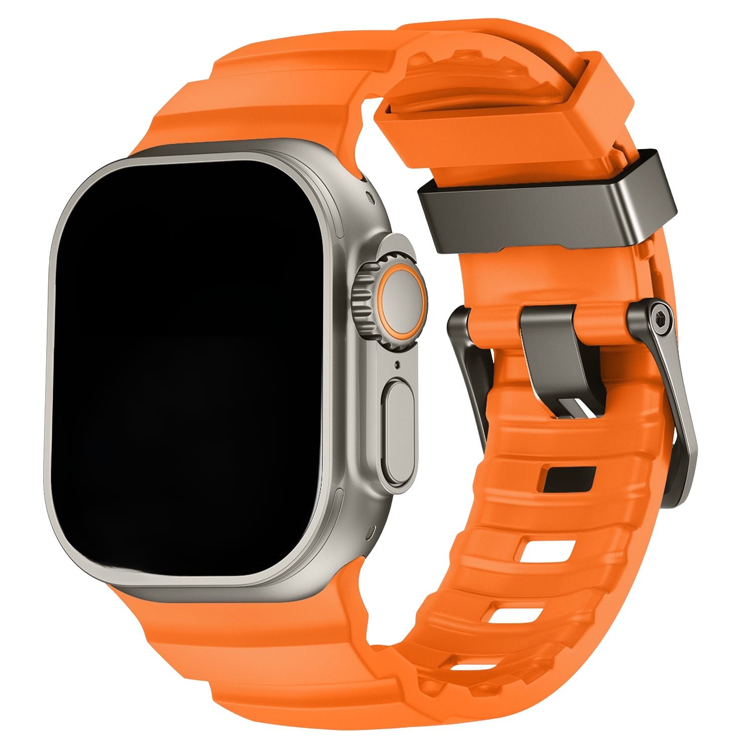 Apple Watch siliconen Ranger bandje - oranje