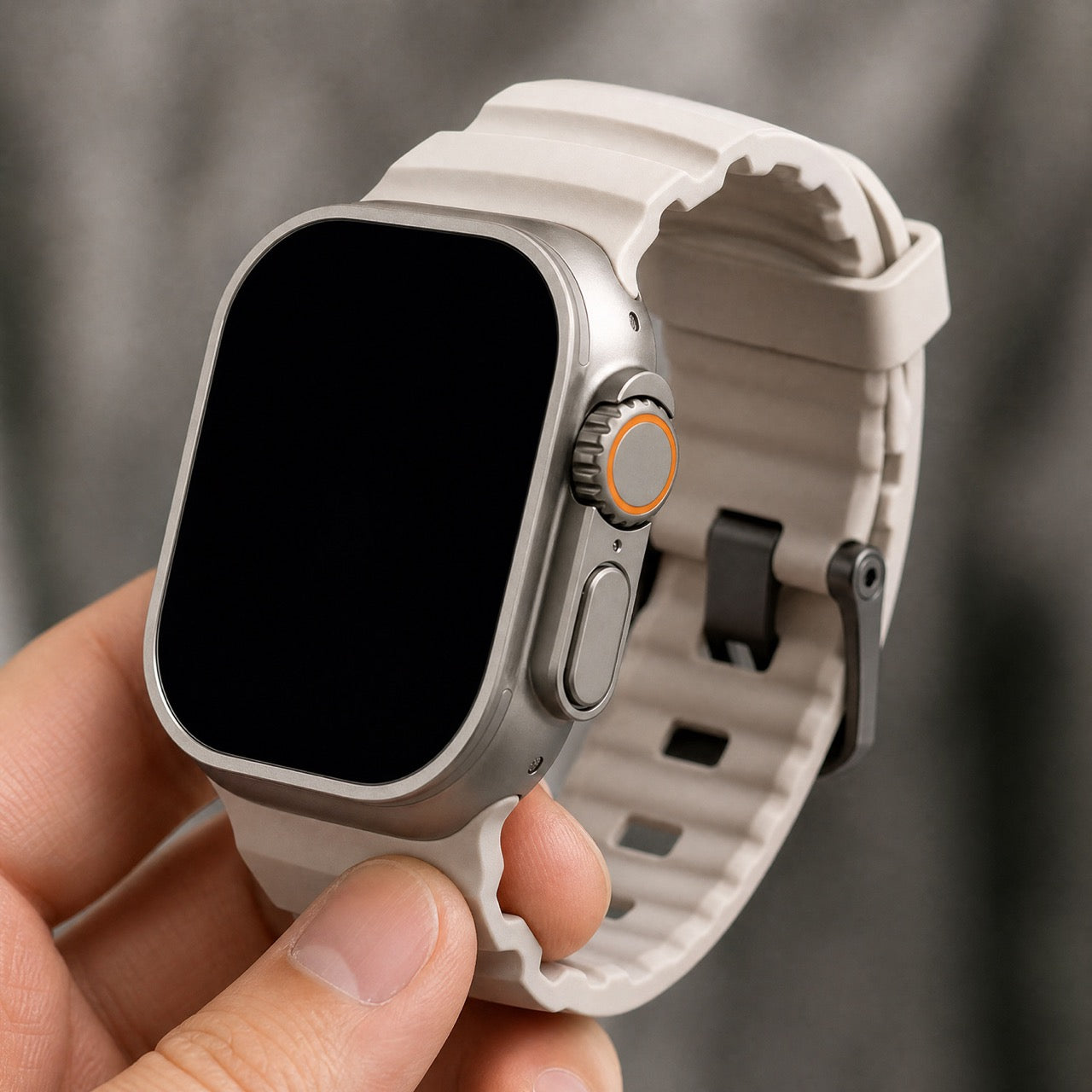 Apple Watch siliconen Ranger bandje - sterrenlicht