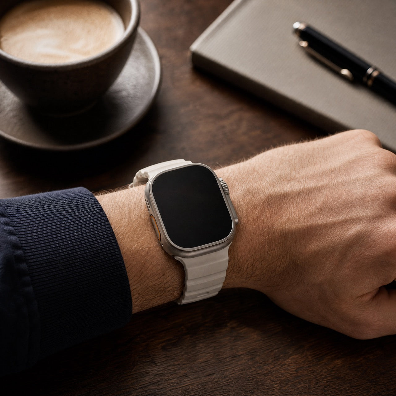 Apple Watch siliconen Ranger bandje - sterrenlicht