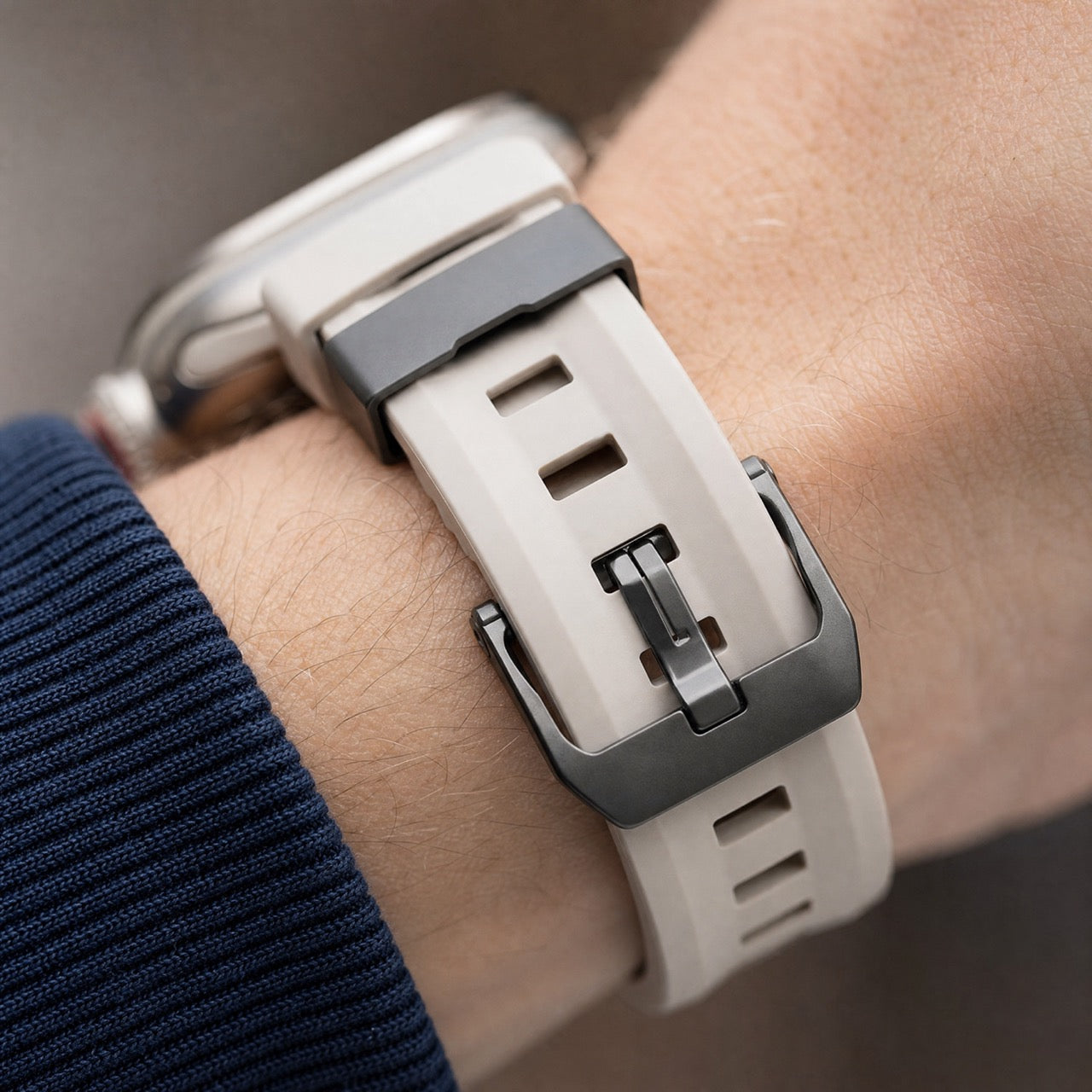 Apple Watch siliconen Ranger bandje - sterrenlicht