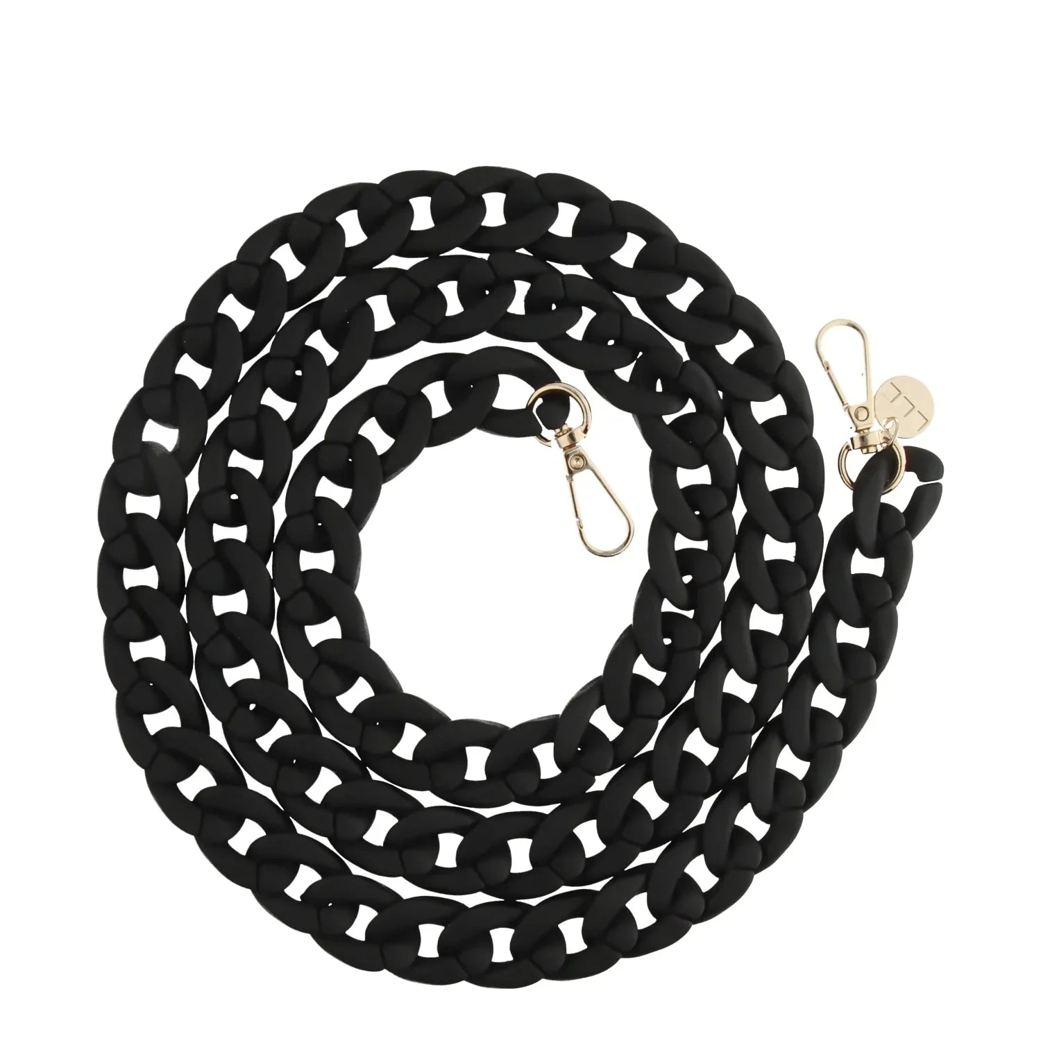 Telefoonkoord Chunky - zwart