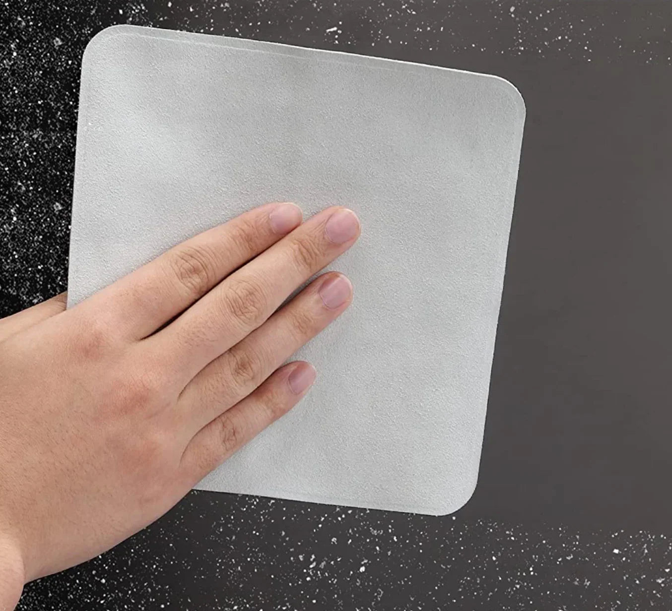 Zachte microfiber polijst doek