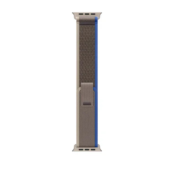 Apple Watch bandje Trail - nylon - blauw grijs