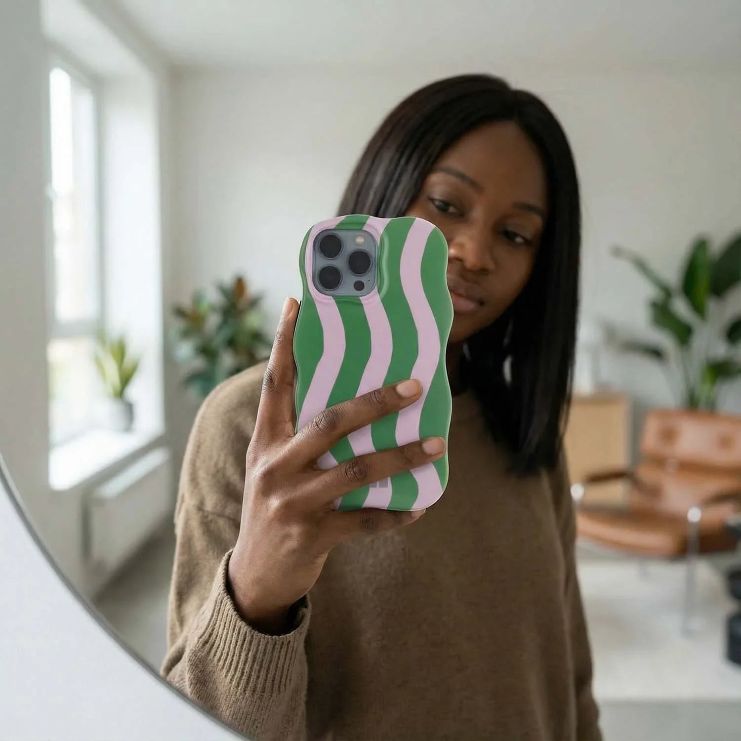 iPhone hoesje Candy - groen lila