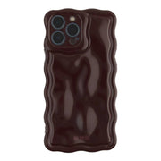 iPhone hoesje Sparkle - bordeauxrood