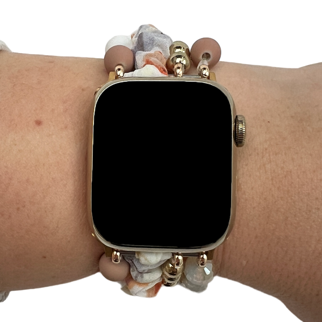 Apple Watch sieraden band - Noa beige