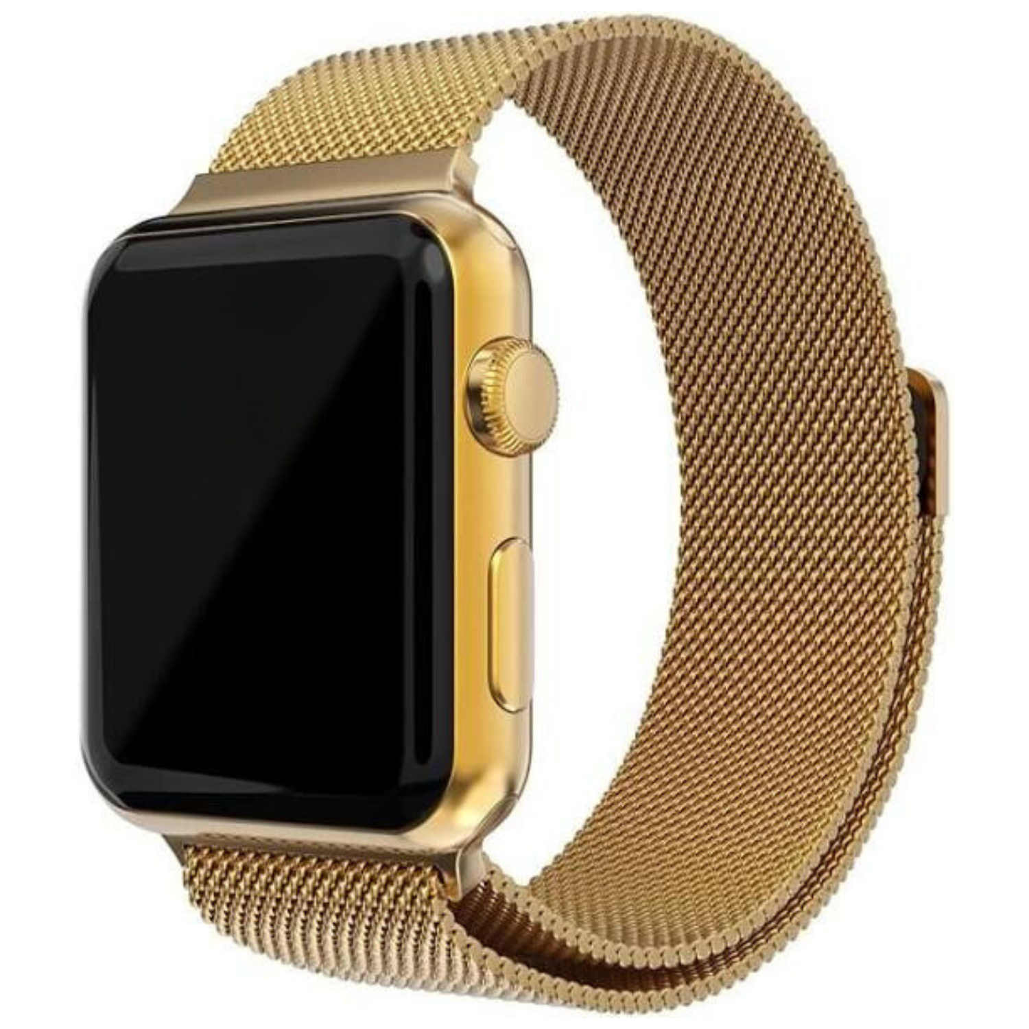 Apple watch milanese band - goud 2 - 7434008441498 - 123watches