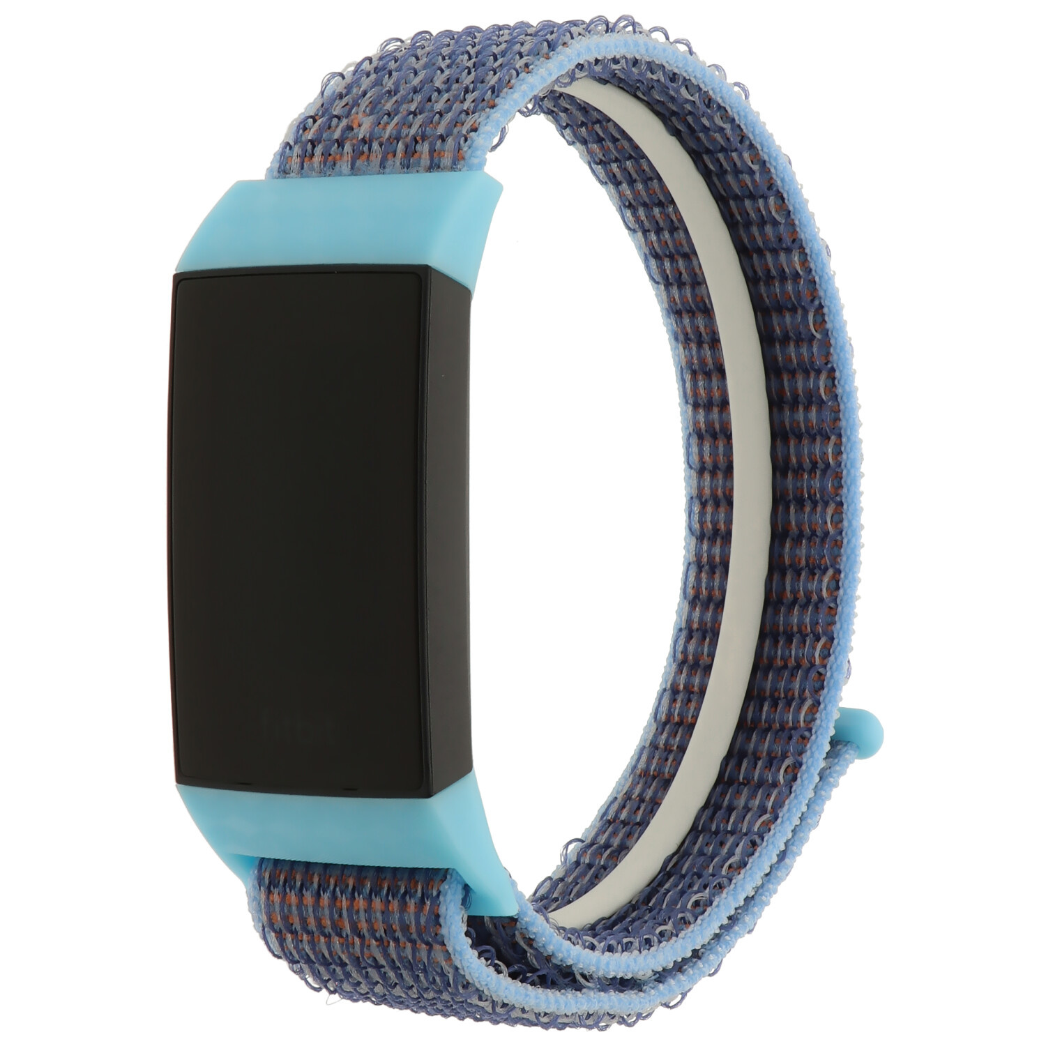 Fitbit Charge 3 & 4 nylon band - cerulean