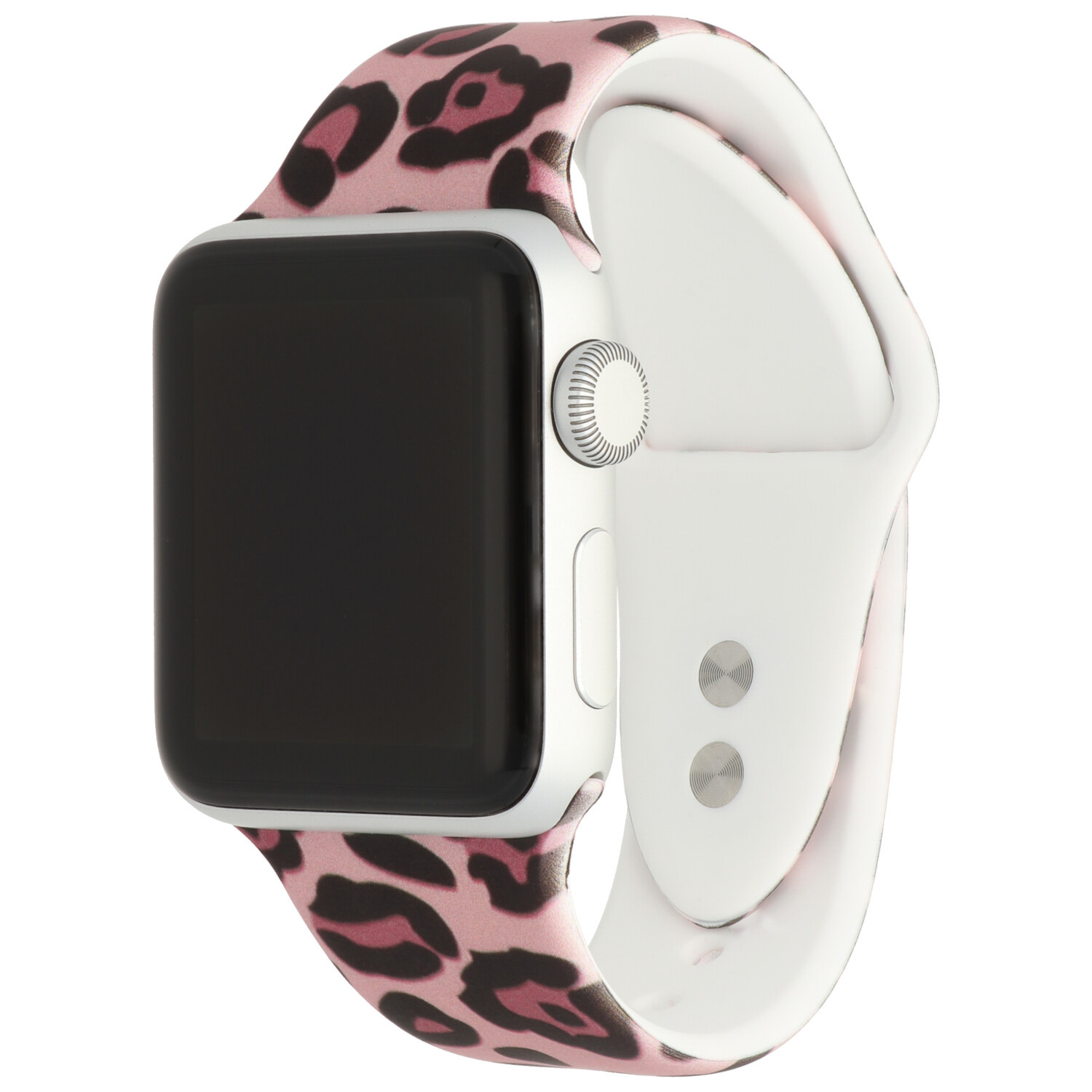 Apple Watch Print Sport Band - Panter Lichtroze