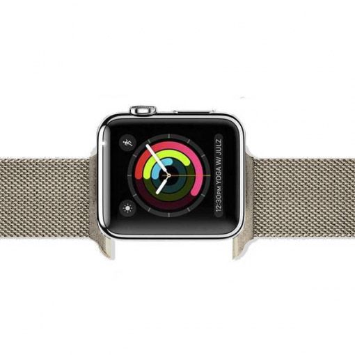 Apple Watch milanese band - champagne