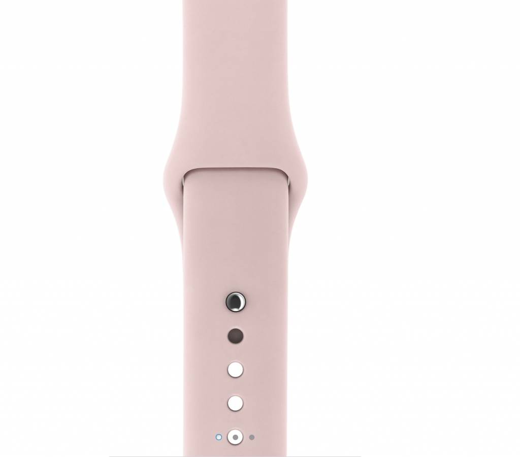 Apple Watch sport band - sand roze
