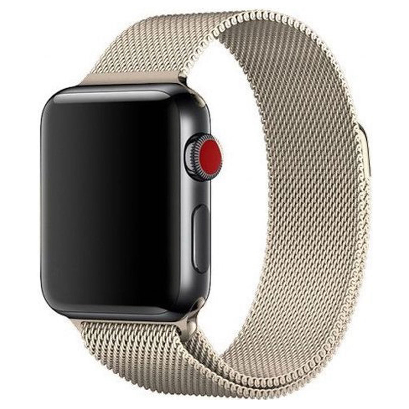 Apple Watch milanese band - champagne