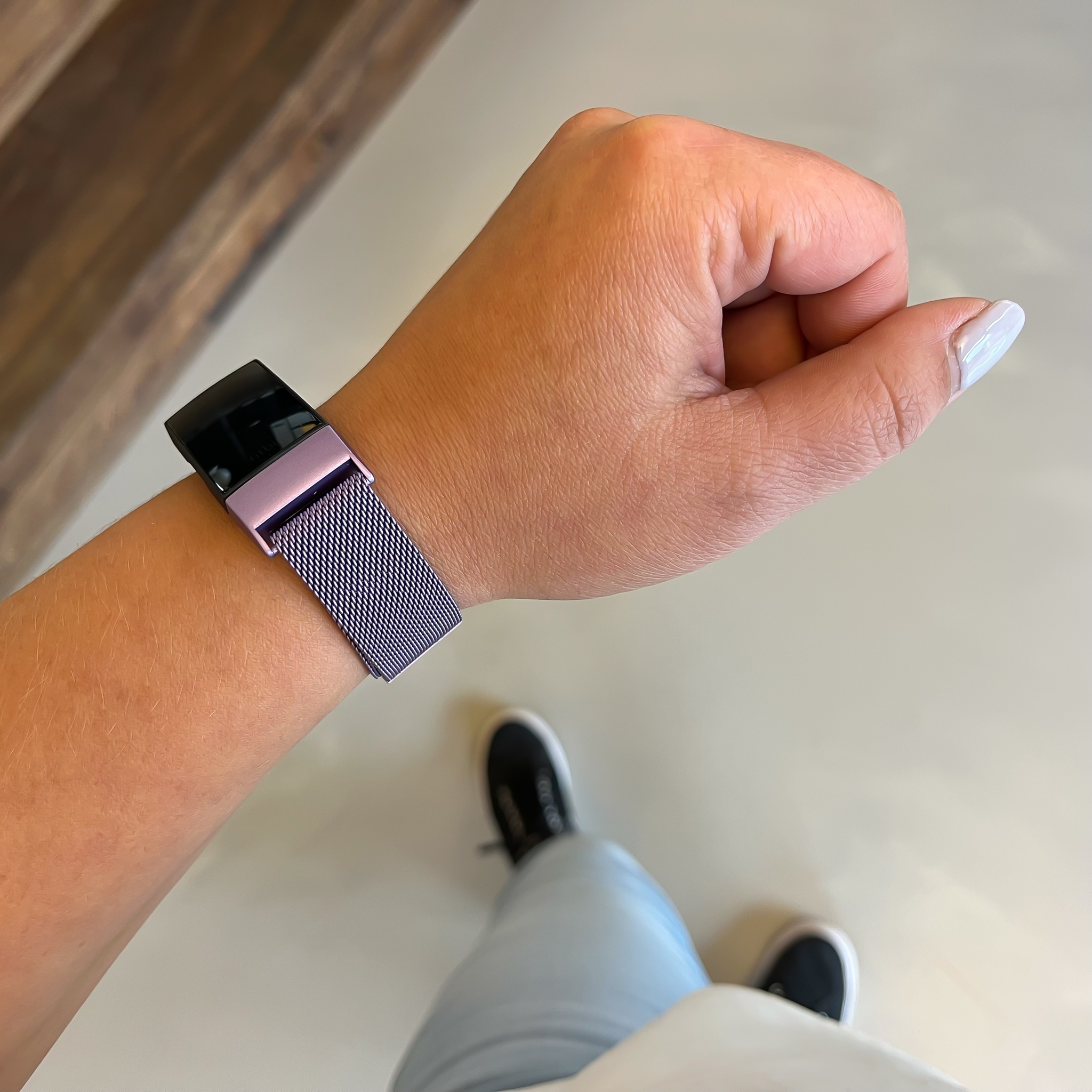 Fitbit Charge 3 & 4 milanese band - lavendel