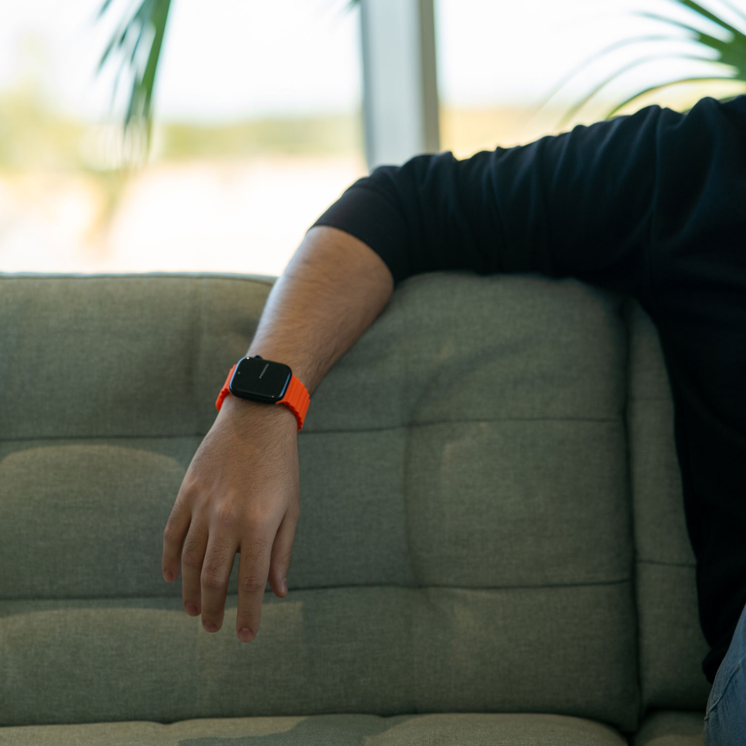 Apple Watch sport ocean band - oranje