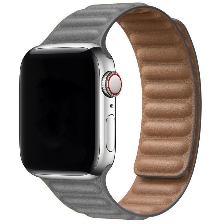 Apple Watch leren solo band - grijs