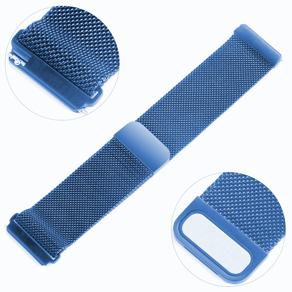 Fitbit Versa milanese band - blauw