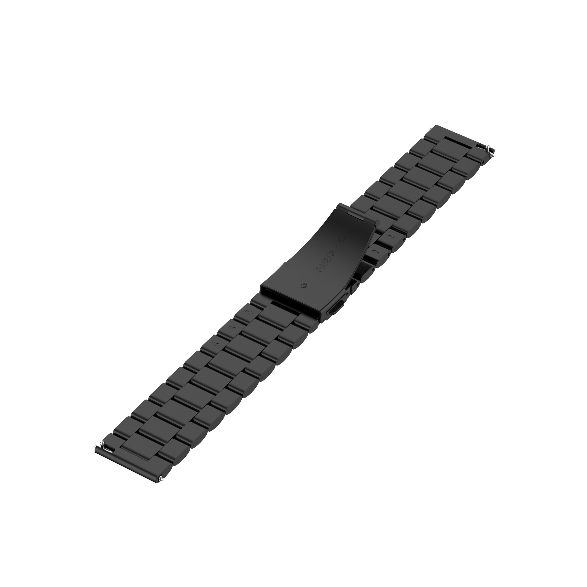 Huawei Watch GT kralen stalen schakel band - zwart