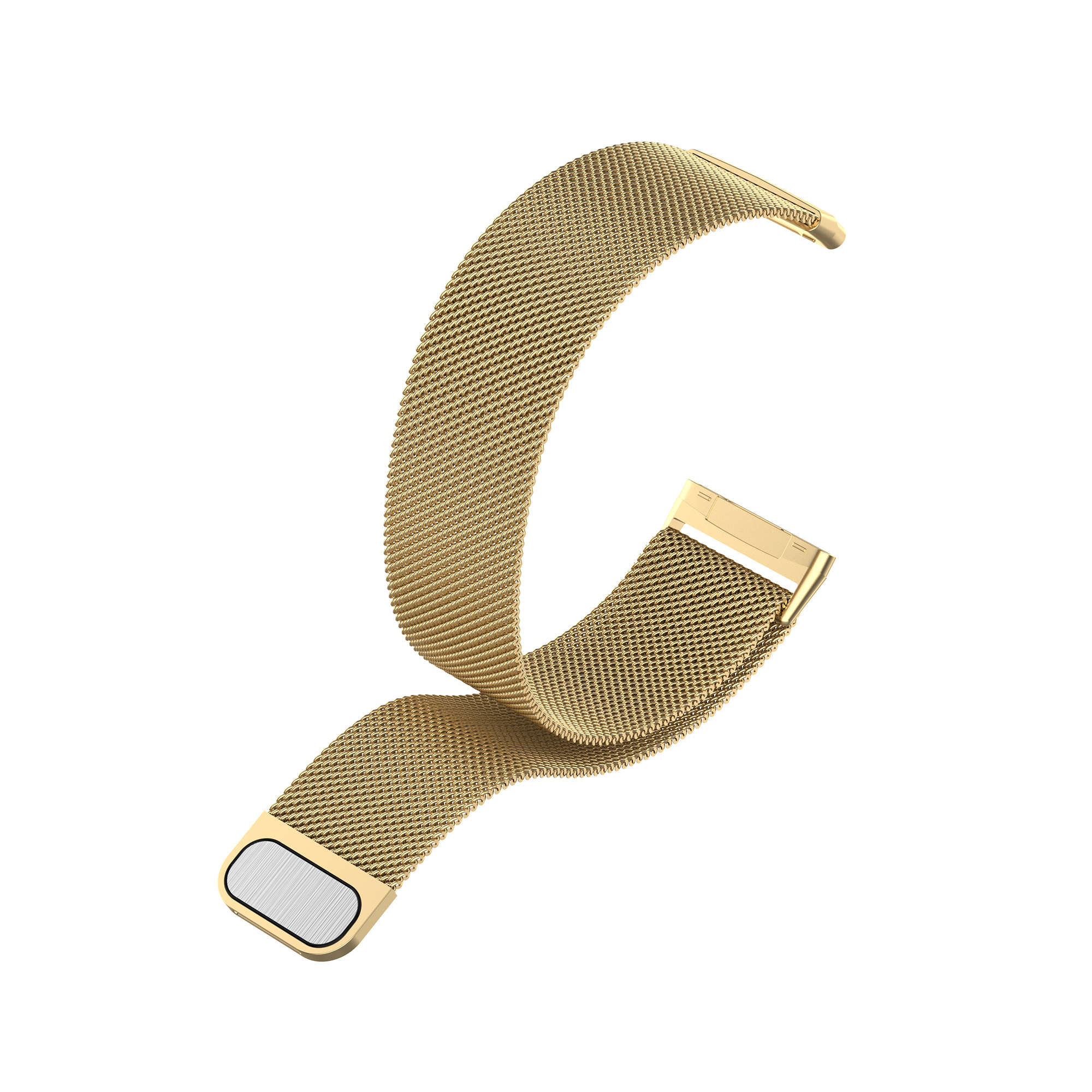 Fitbit Versa 3 / Sense milanese band - goud
