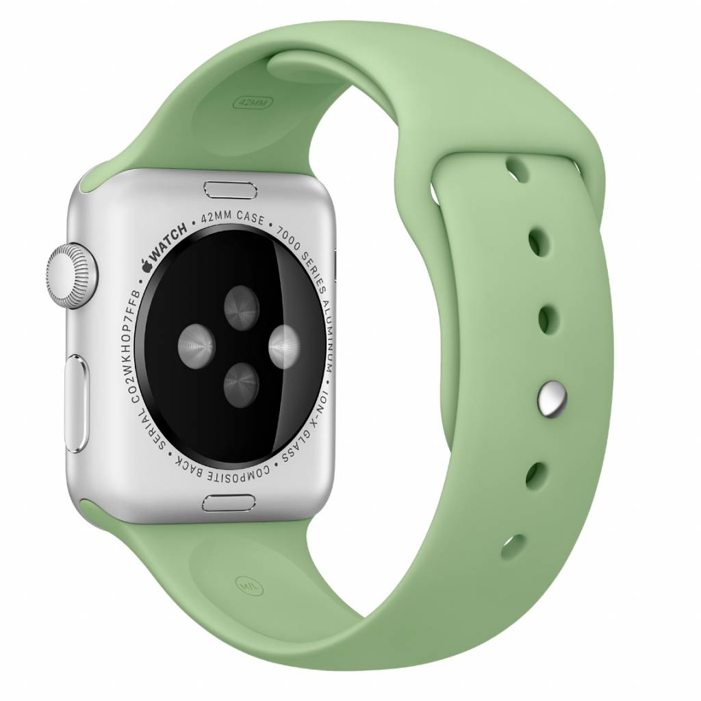 Apple Watch sport band - mintgroen