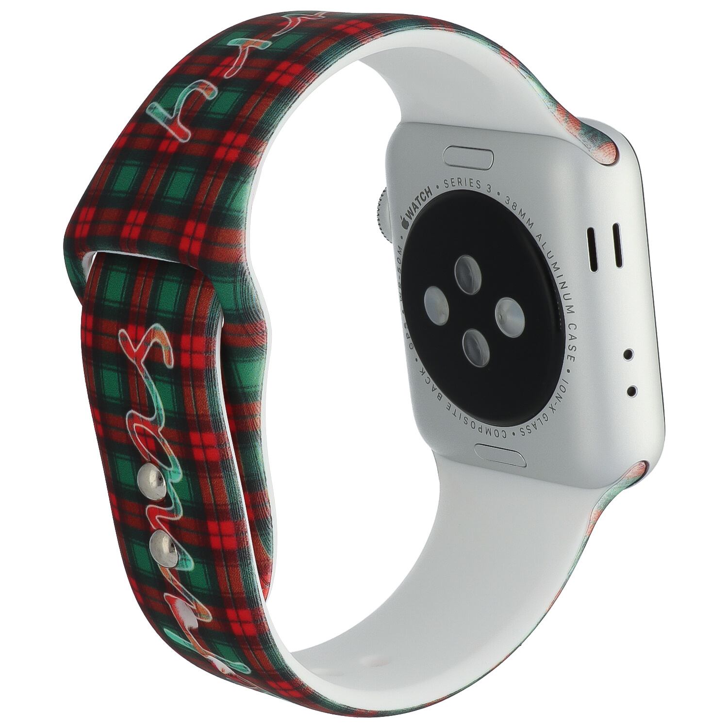 Apple Watch print sport band - kerst geruiten