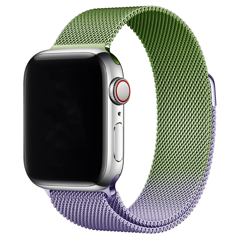 Apple Watch Milanese Band - Groen Lavendel