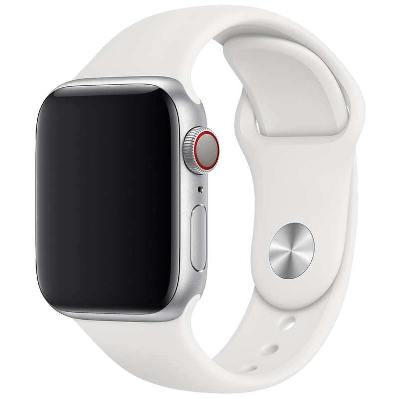 Apple Watch sport band - wit