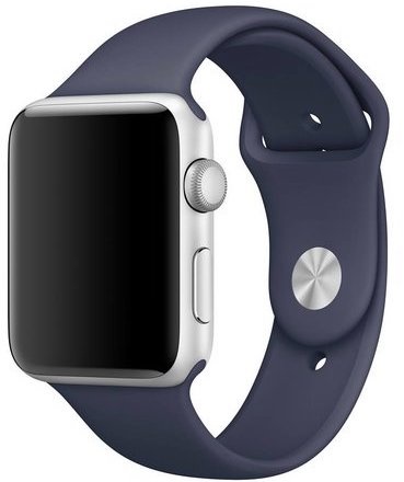 Apple Watch sport band - middernacht