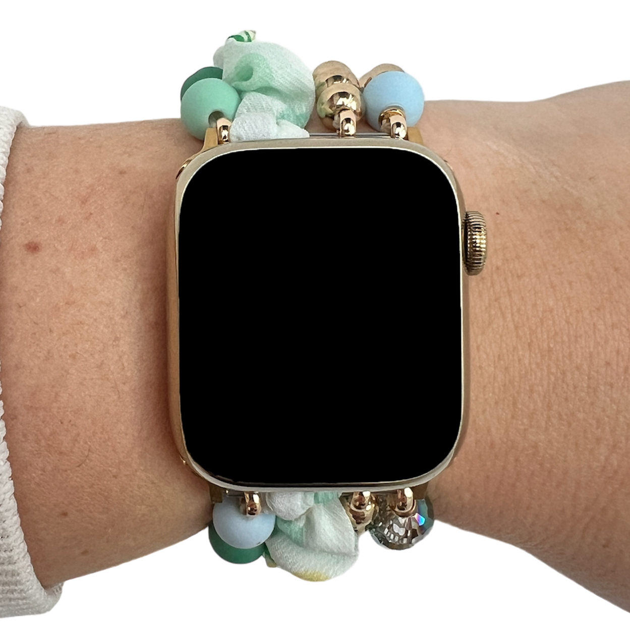Apple Watch sieraden band - Noa groen