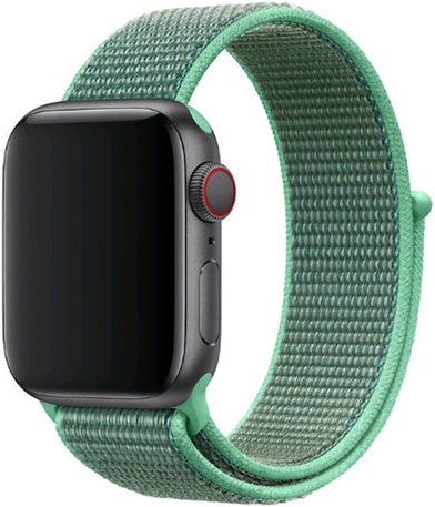Apple Watch Nylon Sport Loop Band - Groene Munt