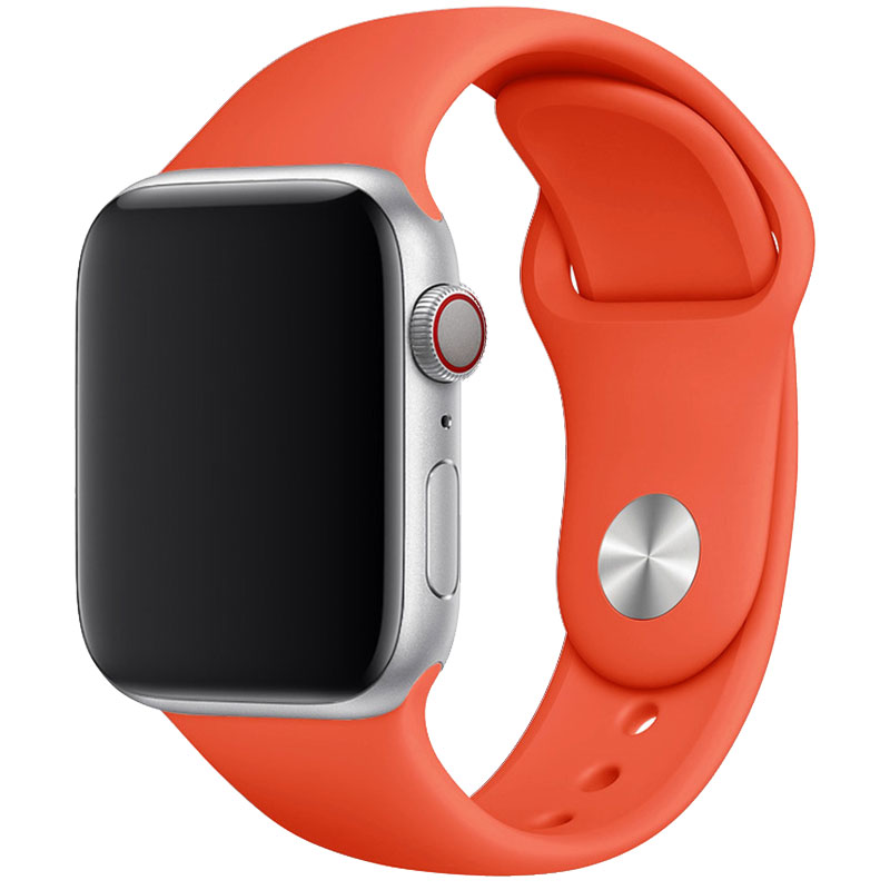 Apple Watch sport band - oranje