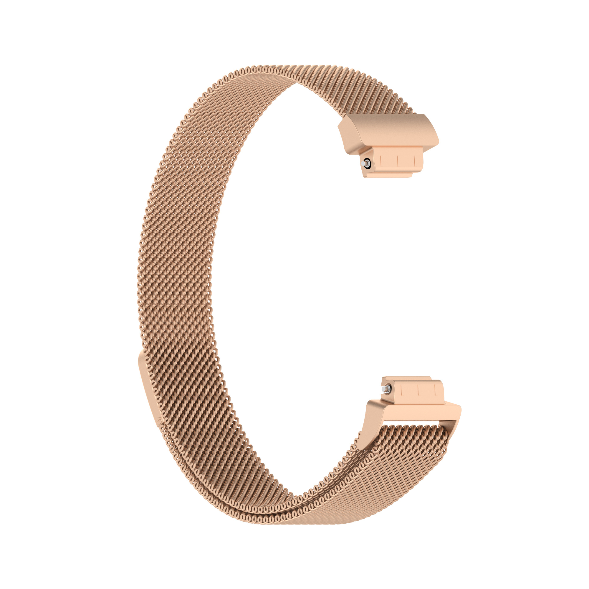 Fitbit Inspire 2 milanese band - rose goud