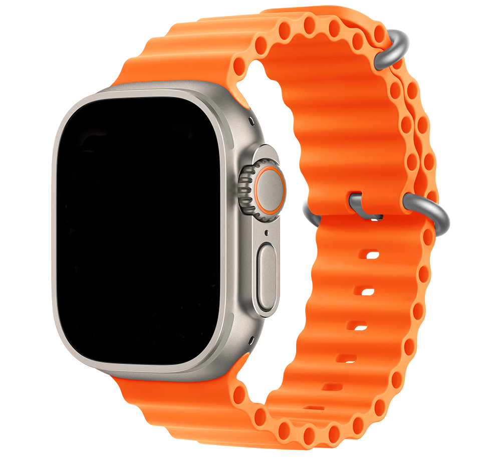 Apple Watch sport ocean band - oranje