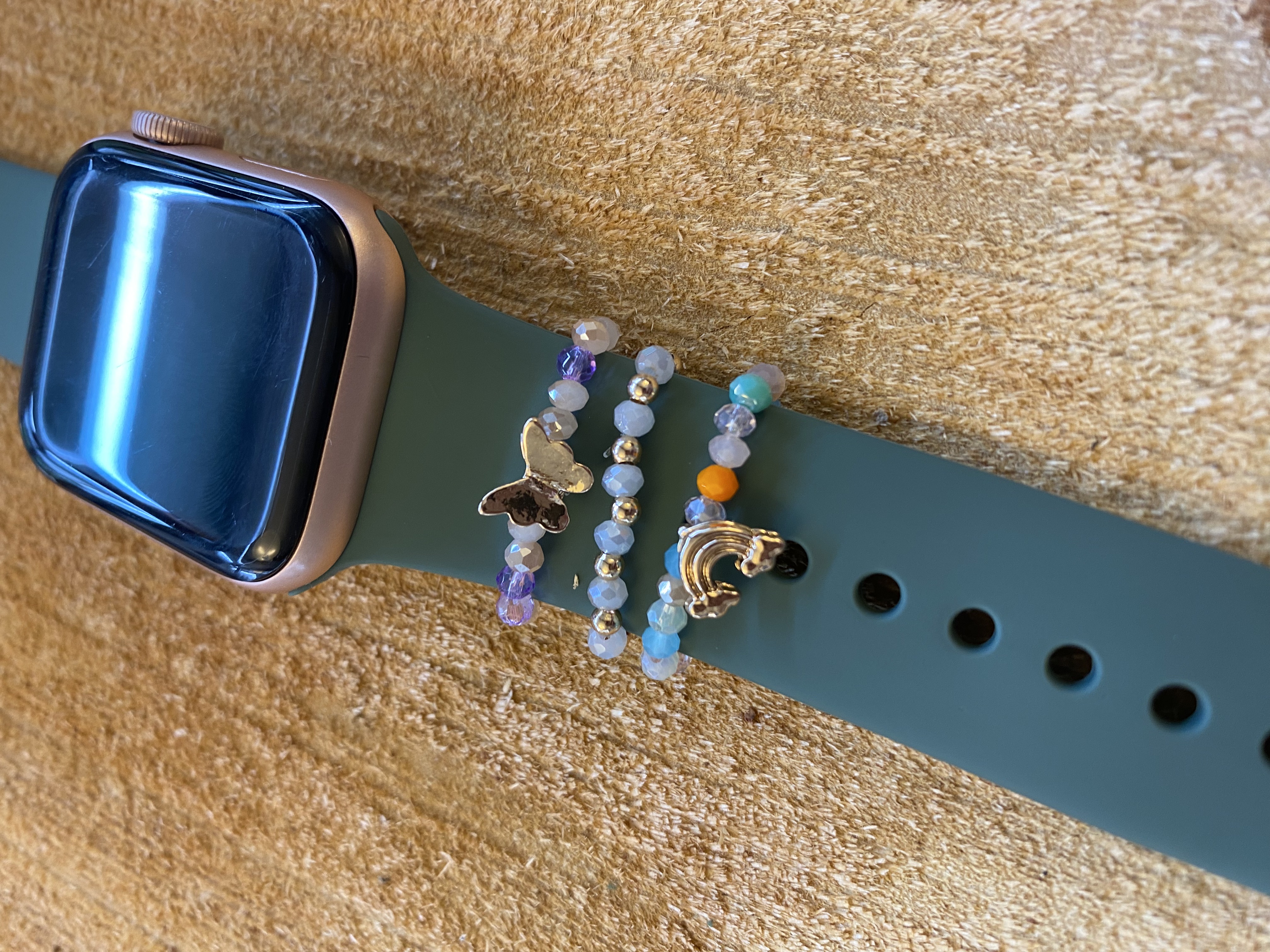 Apple Watch sieraad - vlinder colorful