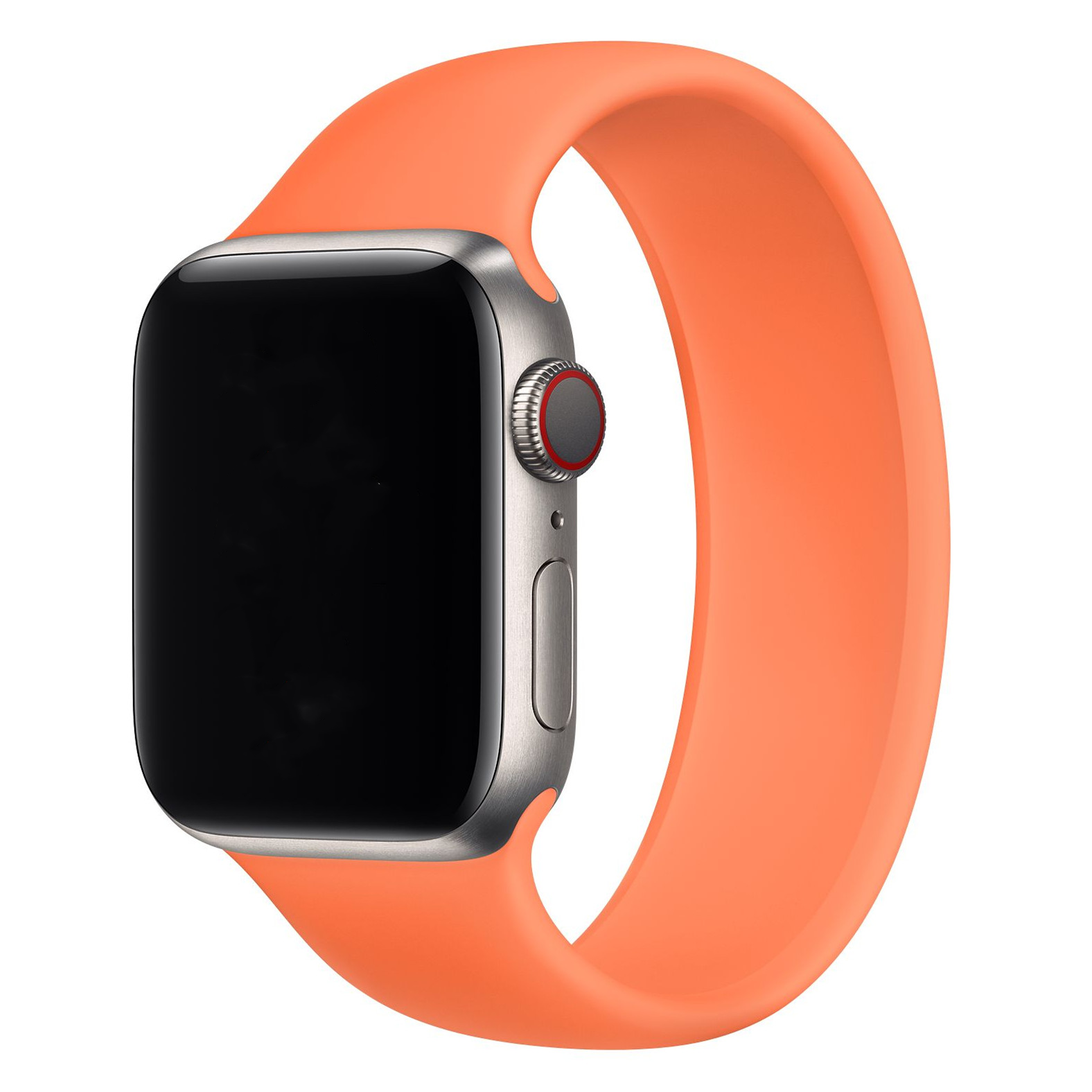Apple Watch Sport Solo Loop Band - Kumquat
