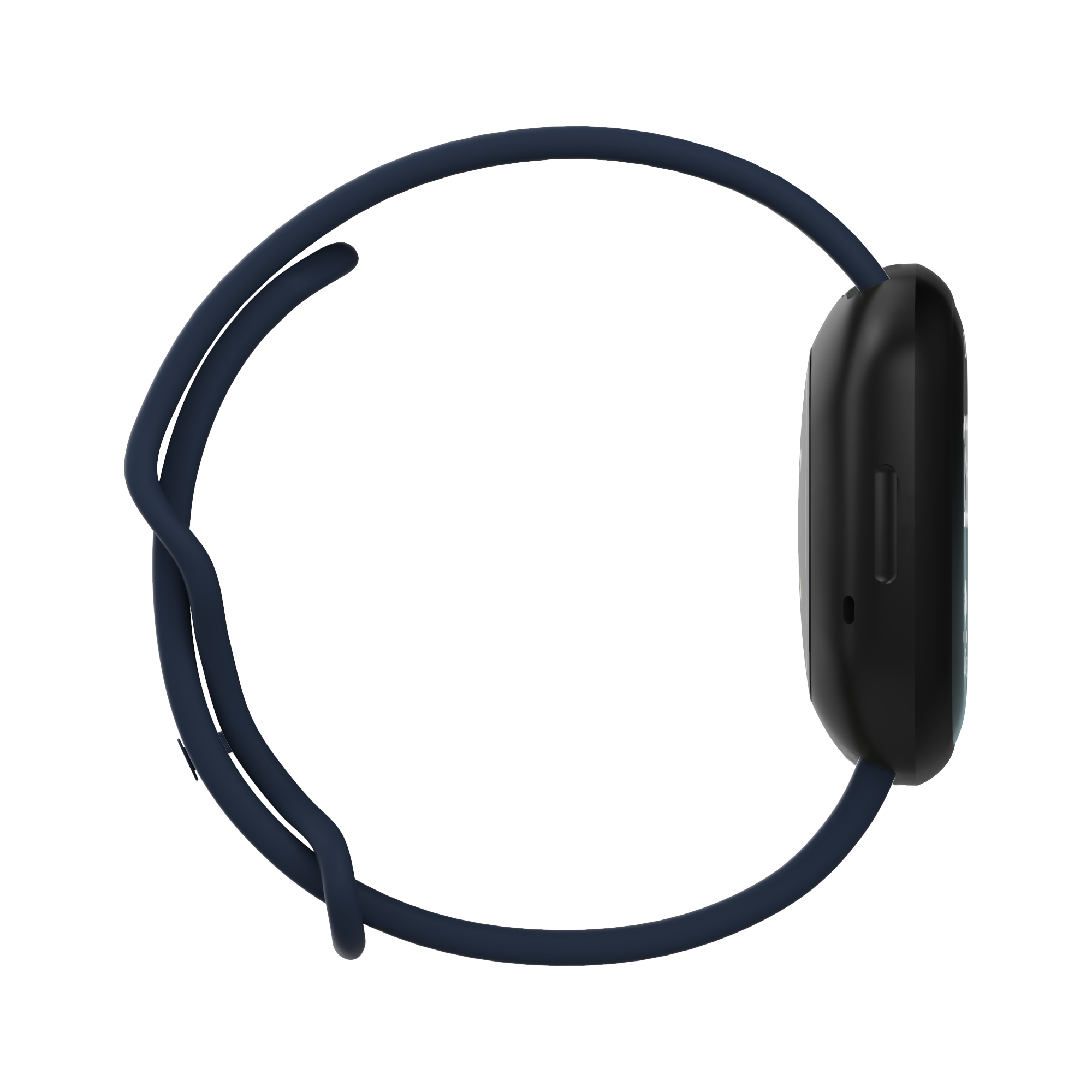 Fitbit Versa 3 / Sense sport band - marineblauw