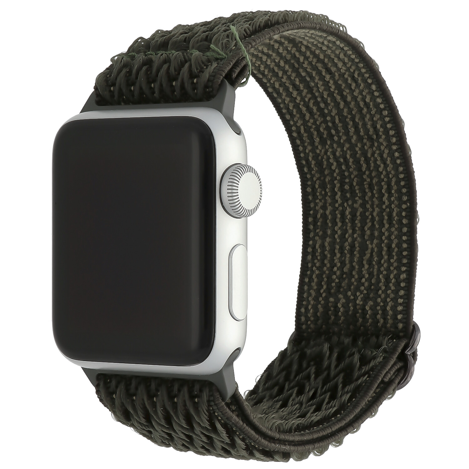 Apple Watch Nylon Solo Band - Leger Groen