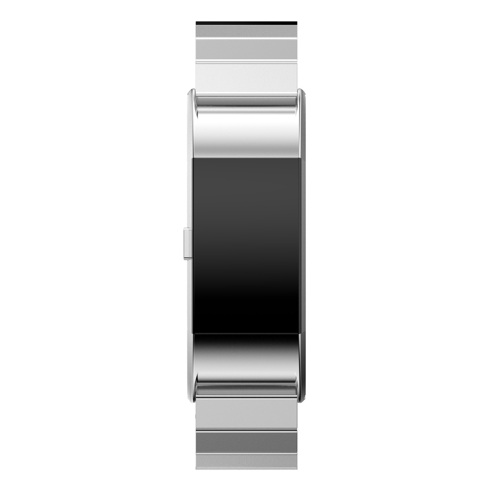 Fitbit Charge 2 stalen schakel band - zilver