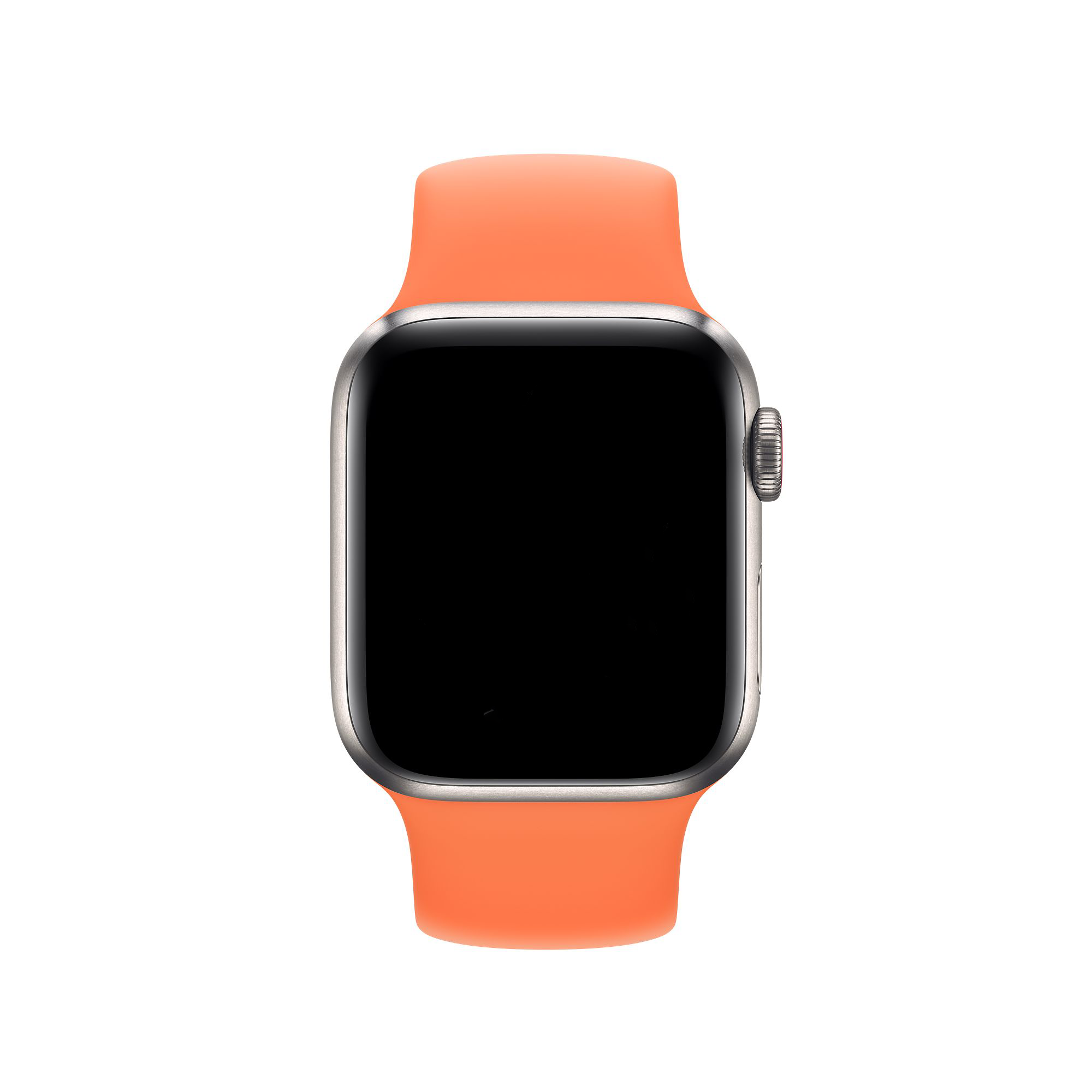 Apple Watch sport solo loop band - kumquat