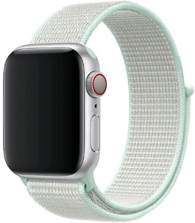 Apple Watch Nylon Sport Loop Band - Blauwgroen Tint