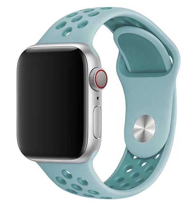 Apple Watch Dubbel Sport Band - Mist Mos