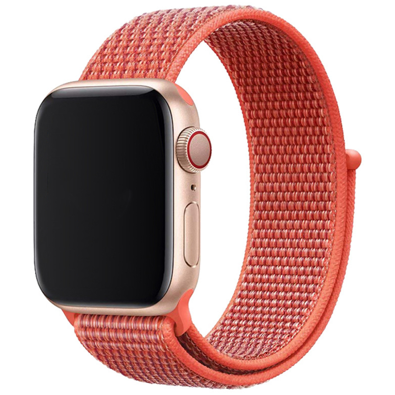 Apple Watch Nylon Sport Loop Band - Nectarine