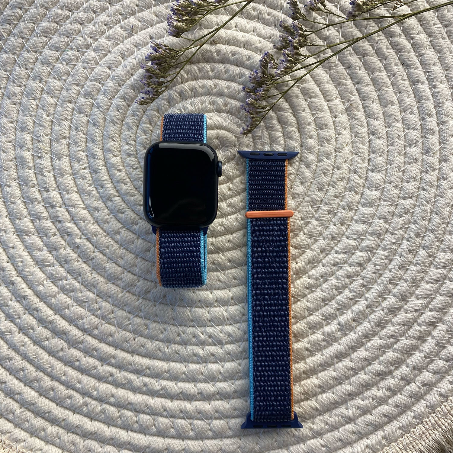 Apple watch nylon sport loop band- diepzee - 7440849911977 - 123watches -