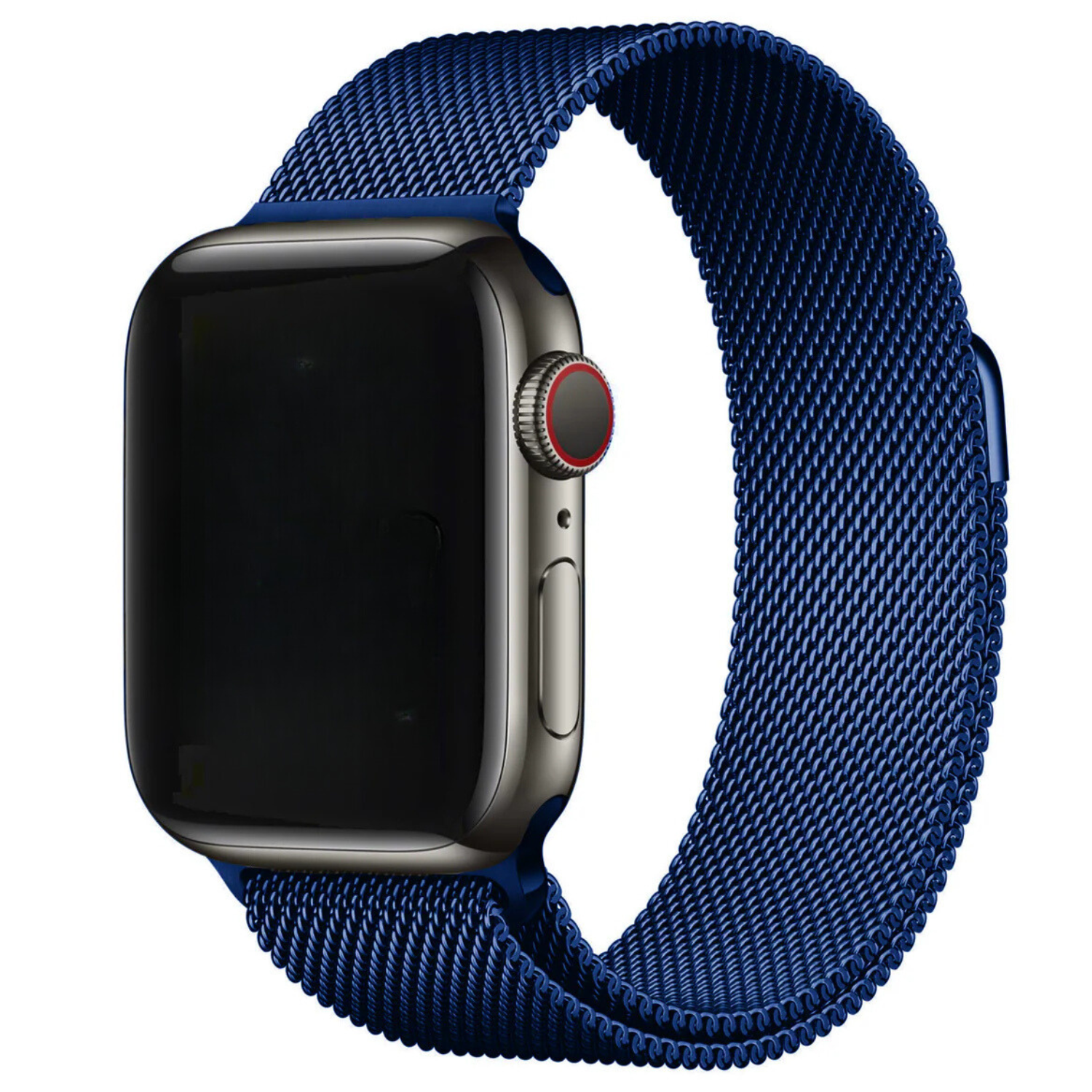 Apple watch milanese band - blauw 2 - 7434008442433 - 123watches