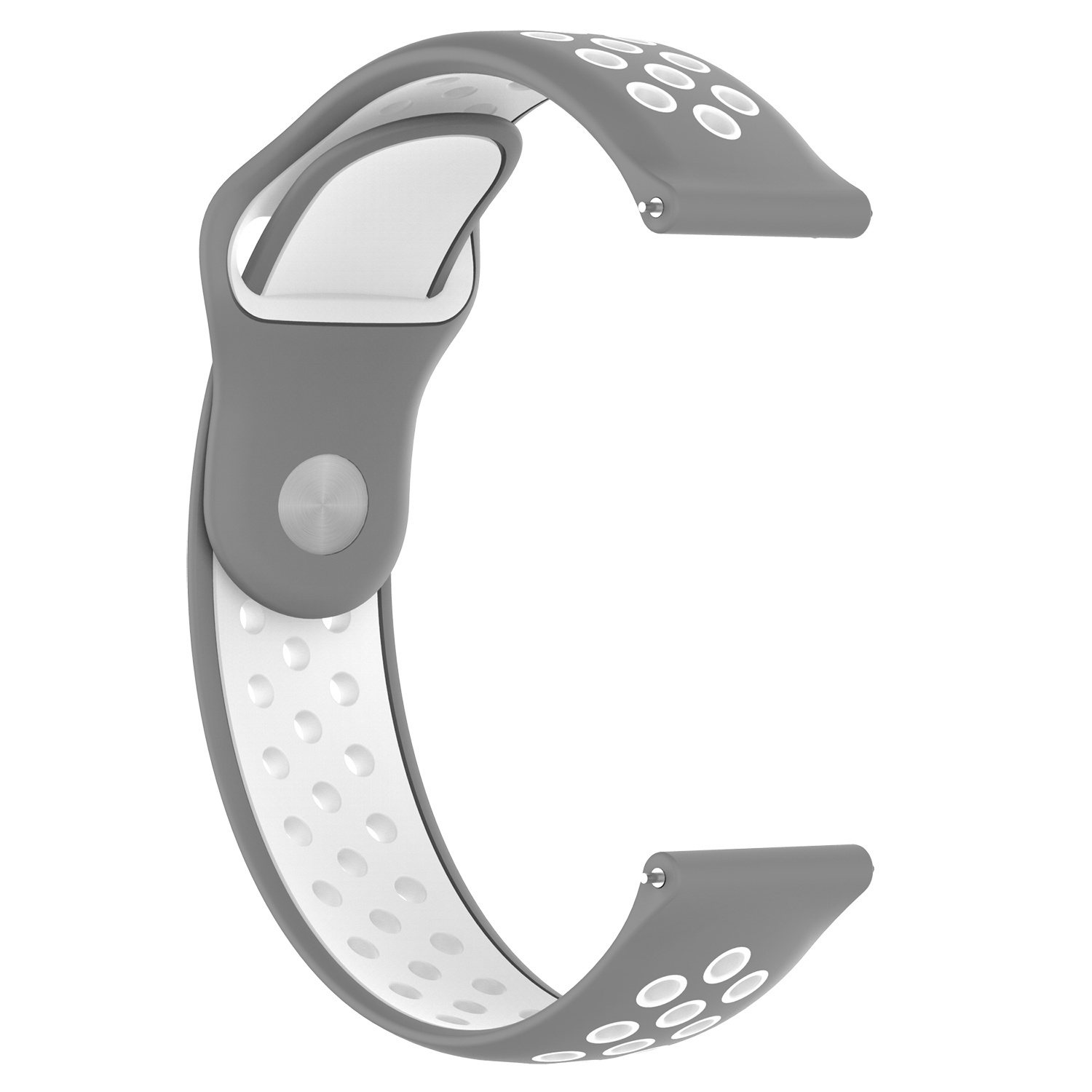 Huawei Watch GT dubbel sport band - grijs wit