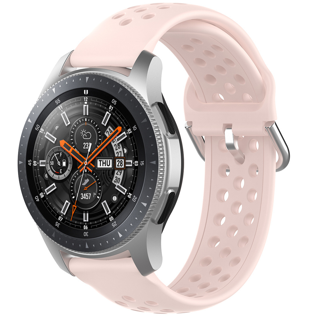 Samsung Galaxy Watch sport dubbel gesp band - roze